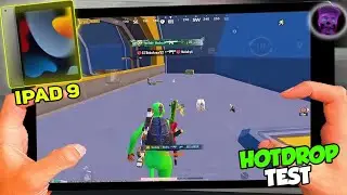 iPad 9th Generation 🔥 Hotdrop Test 🔋 in 2024 | PUBG Mobile