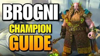 Brogni Guide: Best Build, Gear & Masteries for GOD-TIER Shields & Utility | RAID: Shadow Legends