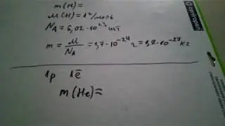 111. How to find the absolute mass of an atom