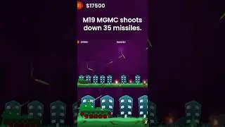 M19 Multiple Gun Motor Carriage vs 35 missiles #shorts