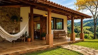 100 CASAS DE CAMPO com VARANDAS que parecem um VERDADEIRO REFÚGIO!