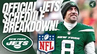 New York Jets Official 2023 Schedule REVEALED! | Reaction!