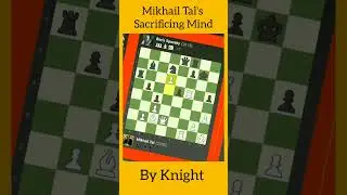 Brilliant Mind of Mikhail Tal: Devastating Knight Sacrifices 