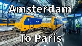Traveling from Amsterdam to Paris on Local Trains