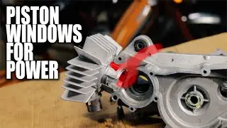Piston Window Porting for 2T Boost Ports