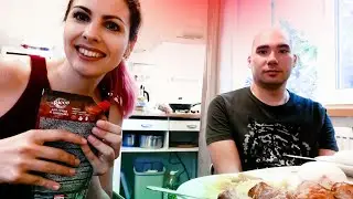 ВЛОГ// Обед в нашем домике// Отдых в Мезмае