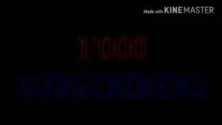 1'000 SUBSCRIBERS!!!