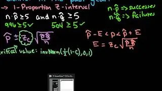 1 Proportion Z-Interval TI-84