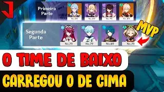 SAYU CARREGOU O TIME NO ABISMO! PASSEI FALTANDO 1 SEGUNDO! GENSHIN IMPACT