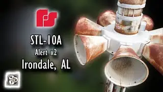 Federal Signal STL-10A Siren Test- Alert x2 - Irondale, AL