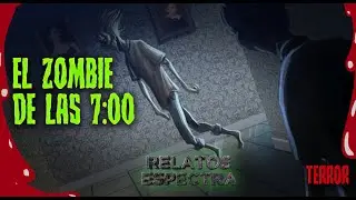 The 7:00 pm Zombie -- Animated Horror Story
