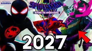 SPIDER-MAN: BEYOND THE SPIDER-VERSE CONFIRMA su FECHA de ESTRENO en 2027! - PRIMERAS IMAGENES y TODO
