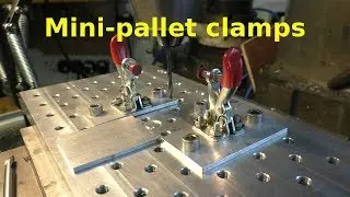 Mini pallet clamps