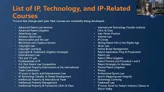 Masters In Intellectual Property and Q&A with an MIP Student