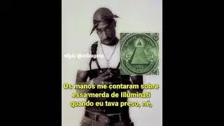 2PAC NÃO ACREDITAVA EM ILLUMINATIS #shorts
