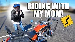 RIDING WITH MY MOM!!