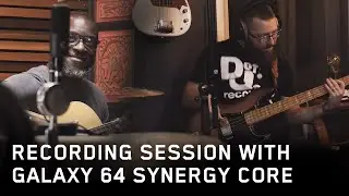 Galaxy 64 Synergy Core - Recording with the 64-Channel Audio Interface at 
