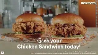 The World-Famous Chicken Sandwich from Popeyes that’s loved by all