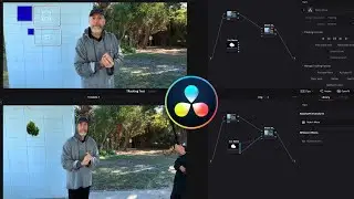 Simple Match Move Node Tracking in Davinci Resolve | Ming Effect