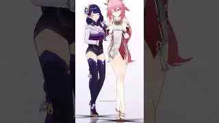 [MMD/Genshin Impact] Raiden x Yae Miko - BrooklynBloodPop!