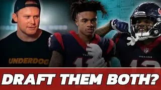 Should We Draft BOTH Nico Collins & Tank Dell? Fantasy Football 2024