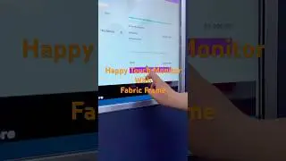 Trade show booth with TV monitor