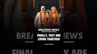 BREAKING NEWS! THEY ARE FINALLY MARRIED #modi #melody #meloni #studyinitaly #trending #eurodreams
