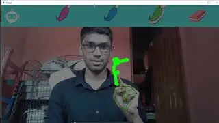 Screen turns to Blackboard.  computer vision project😎