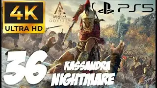 AC Odyssey Kassandra | PS5 Part 0036 | Nightmare  |  4K60 |No Commentary
