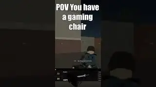 POV You have a gaming chair