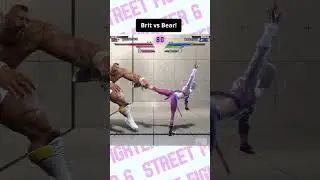 Brit vs Bear! "You're going for a ride!"🔥#streetfighter6 #fgc