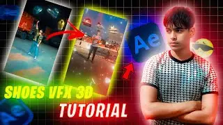 3D Shoes VFX Tutorial In After Effect || 1000 Subscribers Talk || 