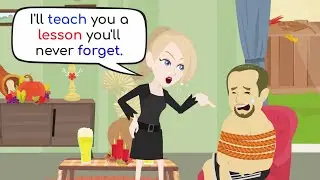 English Speaking Practice - The woman exposes the rich man's deceitful scheme - English story