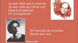 Claire Leclerc chante Léo Ferré