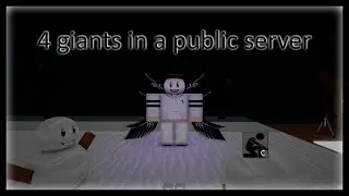 4 giants on a public server? new method of getting a giant potion christmas update infectious smile