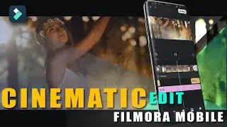 How to make Video Cinematic in Filmora Mobile #filmora