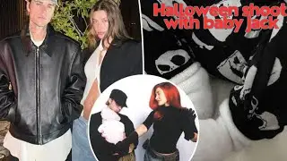 Hailey and Justin Bieber Reveal Their Adorable Family Halloween Costume with Baby Jack.