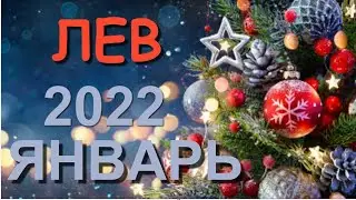 ЯНВАРЬ для ЛЬВА 