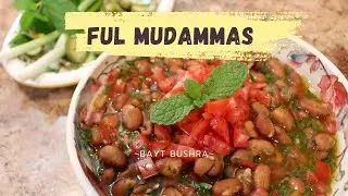 Ful Mdammas Syrian Style Fava Bean Salad