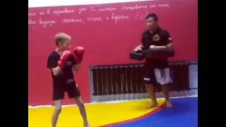 Стас и Сема, месяц тренировок #TyumenFight (Кикбоксинг в Тюмени)