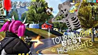 FREEFIRE TOURNAMENT HIGHLIGHTS BY SN1PPY !! BEST SNIPER HIGHLIGHTS  🔥  #freefire