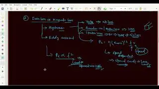 DC machine Constant and variable losses complete analysis