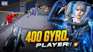 MAX 400℅ Gyroscope Mobile Player! | BGMI 🔱