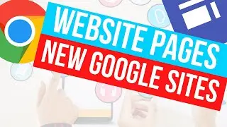 New Google Sites Website Page Design | Google Sites Advanced Tutorial