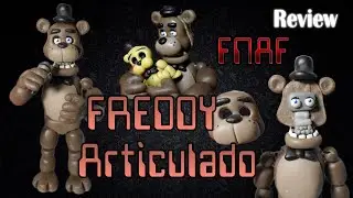 Preview Freddy Fazbear en Porcelana Fría | Articulado | Five Nights At Freddy´s