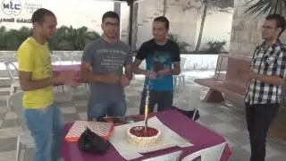Happy Birthday Basel Hamed Amro, at Modern Language Center