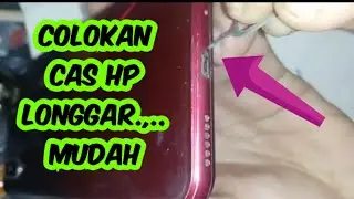 cara servis hp dicas cabel USBnya  longgar mudah