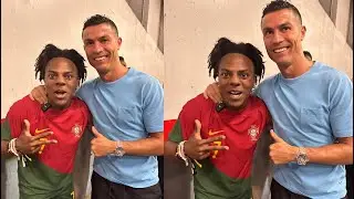 iShowSpeed meets Ronaldo