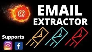 Email Extractor 2021-Extract Emails from Facebook and Instagram