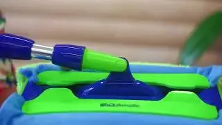 AquaMatic mop   Универсальная швабра с двумя насадками из микроволокна